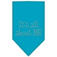 thumbnail image 1 of Its All About Me Rhinestone Bandana Turquoise Small, 1 of 1
