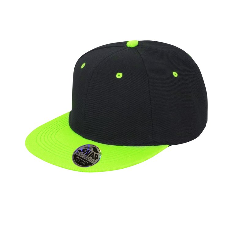 Result Core Bronx Original Flat Peak Snapback Dual Color Cap (Pack