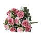 thumbnail image 4 of Peones Flores Artificiales Rosa de Seda Y Ramo de Peones para Decoraciones de Boda Del Hogar, Guía de la Flor de Mano de la Ruta Decoración de la Pared, 4 of 7