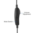 thumbnail image 3 of Headset Call Center , Phone Headset, Stretchable Pu Headphone Cable, For Professional Call Box, VOIP   Phone And Other Corded Phones, 3 of 8