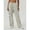 White, variant on AEXTO Women's Contrast Binding Drawstring Joggers, Casual Pocket Trousers for Fall & Winter, Women's Bottoms for Daily Wear