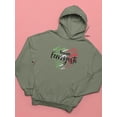 thumbnail image 3 of Buon Ferragosto Brush Paint Hoodie Women -Image by Shutterstock, Female 3X-Large, 3 of 4