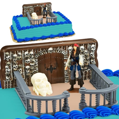 Pirates of the Caribbean Cake Topper Set (7pc) Walmart