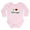 Petal Pink, variant on CafePress - I Love Chicago Body Suit - Long Sleeve Cotton Baby Bodysuit
