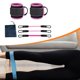 thumbnail image 1 of Bandas de resistencia para tobillos con puños y pesas para tobillos, juego de bandas de fitness para glúteos Rosa, 1 of 8