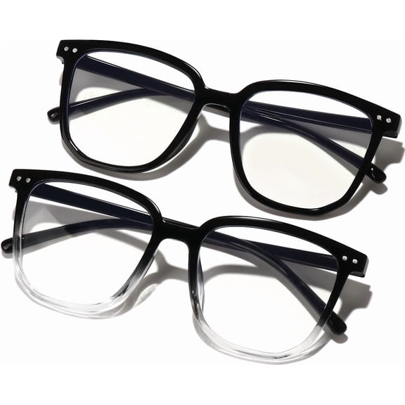 Blue Light Blocking Glasses for Women Men,Fashion Square Blue Blockers Glasses,Computer/TV/Phones/Gaming Glasses