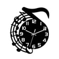 thumbnail image 2 of Reloj de pared con , silencioso, acrílico, fácil de leer, colgante, sin , para sala de estudio, hogar, sala de estar, escuela., 2 of 9