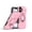 Pink, variant on Dteck Protective Phone Case for iPhone 16,Shockproof TPU+PC Case Slide Camera Cover 360° Ring Stand Back Cover, Red