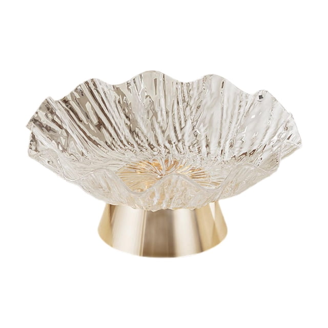 Frutero, cuenco decorativo con pedestal, plato para pasta con orificios de drenaje, bol para servir en sala de estar, ideal para inauguraciones de Blanco