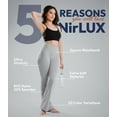 thumbnail image 4 of NirLUX Bootcut Yoga Pants - Soft Leggings For Women Regular & Plus Size Womens Leggings Tummy Control For Gym & Yoga (10 32", Ulti Grey), 4 of 6