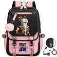 thumbnail image 1 of space jam23New Oxford Cloth Children's Cartoon Three-Dimensional Printing Baglogo 21, 1 of 5