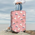 thumbnail image 7 of Honeii cartoon goose rainbow Elastic Luggage Cover, featuring double-sided printing, is the ideal companion for travel, business trips, and daily use(not included suitcase )-Medium, 7 of 7