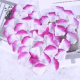 thumbnail image 2 of EeaseMX 2000 piezas de pétalos de rosa de seda para bodas, flores para esparcir, flores para niños, diseño de ceremonias, pétalos de simulación, morados y blancos., 2 of 7