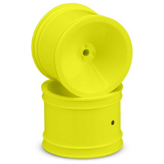 JConcepts 3438Y Mono 1.7 RC10 Rear Wheel #3478 - Yellow Wheels