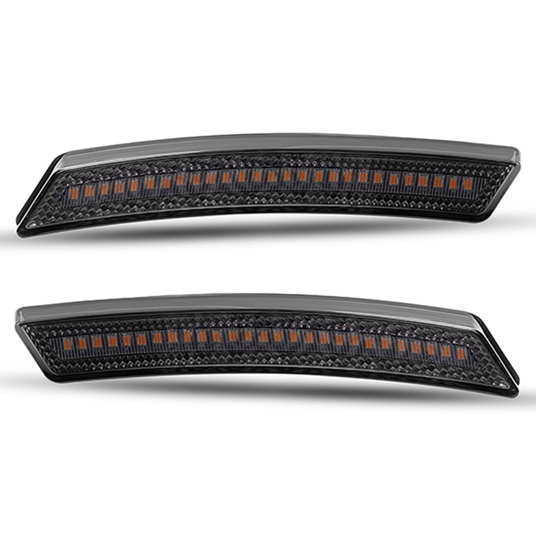 Kojem 2Pcs Side Marker Light for 2007-2016 Mini Cooper R55 R56 R57