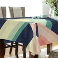 thumbnail image 5 of Yayeee Tablecloths 54" x 72" Rectangle Wrinkle Resistant Party Table Cover, Green Stripes, 5 of 8