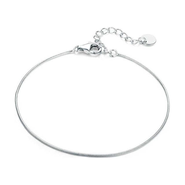 Minnieouse de plata Muñequera Colgante de mano Ajustable Sin rebabas Multiusos Señora Estilo simple Regalo de cumpleaños especial Ropa, zapatos y accesorios Miscelánea