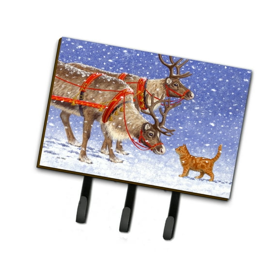 Reindeer and Cat Leash or Key Holder