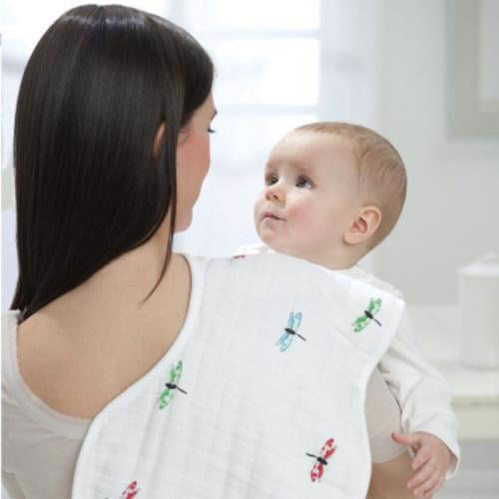 aden + anais Organic Burpy Bib (Mariposa, One Size)