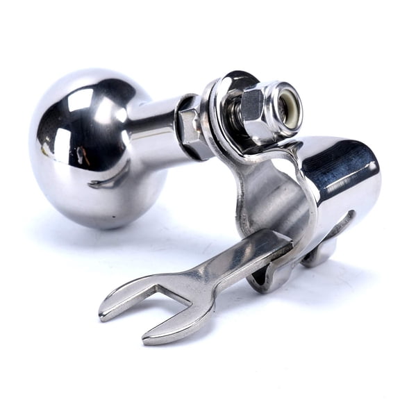 316 Stainless Steel Marine Sport Boat Steering Wheel Knob, Turning Knob for Steering Wheel,Maneuvering Knob - S ,High Quality