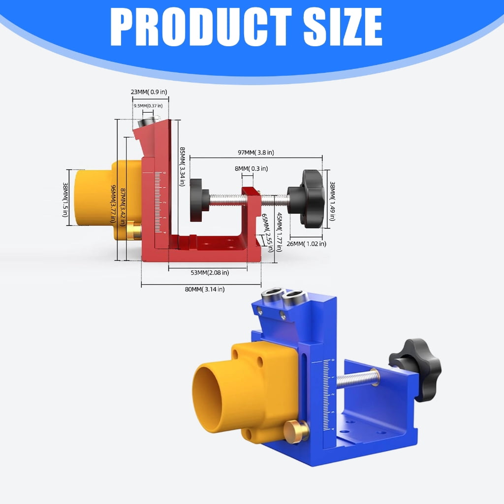Accuracy Drilling Jig Offering Consistent Accuracy for Unflawed Wood Joinery Applications