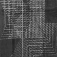 thumbnail image 1 of Ahgly Company Indoor Square Abstract Gray Modern Area Rugs, 7' Square, 1 of 4