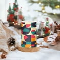 thumbnail image 2 of Yayeee Flameless Candles with Remote Flickering Battery Operated Multi Color Changing, Retro Geometric, 2 of 7