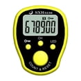 thumbnail image 5 of Thinsont Mini Stitch Marker Row Fingertip Counter with LED Light LCD Electronic Digital Display Tally Timing for Golf Knitting Weave Yellow 4.5*3.5*1.2cm, 5 of 8