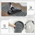 thumbnail image 2 of Grey Stair Treads Non Slip 8"x30" Stair Treads for Wooden Steps, Rubber Backing Stair Runner Washable Carpet Stairs Treads, Indoor Safety Stair Runners for Kids Elders Dogs, 2 of 5