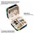 thumbnail image 2 of Sea Turtle Travel Portable Jewelry Organizer: Square Bracelet Holder, Jewelry Display, and Box for Girls and Women, 2 of 6
