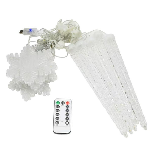 Luces navideñas decorativas USB con control remoto, 8 modos de iluminación Vistoso