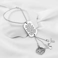 thumbnail image 4 of BNQL Drive Safe Car Charm for Rearview Mirror Guardian Angel for Car Mirror Hanging Charm May Your Guardian Angel Ride, 4 of 5
