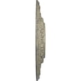 thumbnail image 4 of Ekena Millwork 17 5/8"OD X 3 5/8"ID X 1 7/8"P Orleans Ceiling Medallion (Fits Canopies up to 4 5/8"), Hand-Painted Castle Stone Crackle, 4 of 7