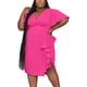 thumbnail image 3 of Vestido de verano para mujer, manga de murciélago, vestido de fiesta Sexy hasta la rodilla, vestidos elegantes y hermosos de talla grande, 3 of 4