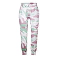 thumbnail image 5 of WCJM Women's Camouflage Pattern Cropped Cargo Pants Elastic Waist with Drawstring Lightweight Quick Dry Hiking Joggers Outdoor Casual Travel Bottoms with Button Flap Pockets, 5 of 5