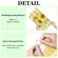 thumbnail image 4 of Microfibre Drying Mat for Kitchen Sunflower Colorful Floral Dish Drying Drainer Mat Absorbent Drying Mat Washing Up for Glass, Plate & Cup 16inch X 18inch, 4 of 7