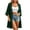 Green, variant on Women's Casual Jackets Summer Open Front Flare 3/4 Sleeve Blouse Cover Up Casual Tops