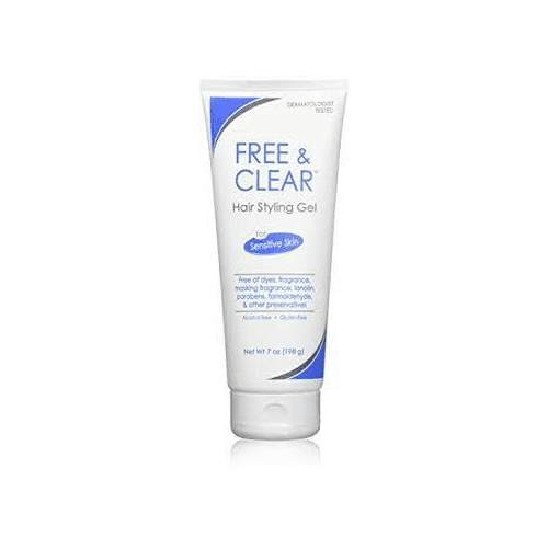 Free & Clear Hair Gel Fragrance-Free Unscented,7 oz 