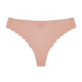 thumbnail image 1 of Gibobby Calzoncillos de encaje para mujer Ropa interior sexy sin rieles de seda helada para mujer(Rosa,CH), 1 of 3