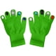 thumbnail image 1 of Guantes de Invierno Tejidos, Adornos de Cristal de Colores Variados, Mitones de Ganchillo de Dedo Completo con Buena Elasticidad para Niñas, Niños, Mujeres, 1 of 7