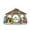 C, variant on Mini Easter Nativity Set - Small Tabletop Nativity Scene with Resin Figures, Little People Nativity Set for Indoor Decor, Christian Religious Figurines & Easter Nativity Scene Decor