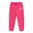 thumbnail image 4 of 7-8 Years Child Baby Girl Outfits Toddler Fall Winter Pajama Set Clothes Cute Long Sleeve Sweatshirt Tops Pants Set Infant 2Pcs Clothing Girls Hooded Sweatshirt And Sweatpants, 4 of 6