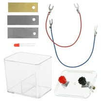 Raindrops 1Set Potato Battery Making Kit for Science Experiment Assorted Color Plates