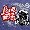 thumbnail image 3 of CafePress - Love Is In The Air Womens Tri Blend T Shirt - Womens Tri-blend T-Shirt, 3 of 4
