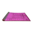 thumbnail image 2 of Ahgly Company Indoor Square Oriental Pink Traditional Area Rugs, 7' Square, 2 of 4