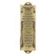 thumbnail image 2 of Blessed Door Decoration Metal Mezuzah Home Decoration Golden Metal for Protection 1Pcs, 2 of 5