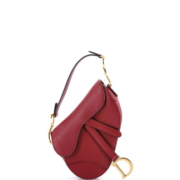 Pre-Owned Saddle Handbag Leather Mini By Rebag