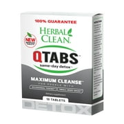 Herbal Clean Same-Day Detox Tablets (10), Portable and Discreet