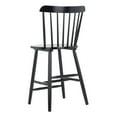 thumbnail image 4 of SAFAVIEH Galena Solid Spindle Back Counter Stool with Footrest, Black, 4 of 5