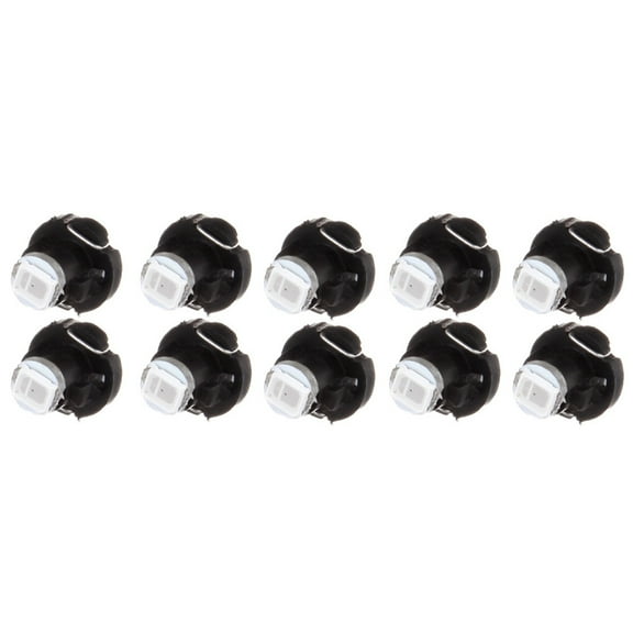SCITOO 10 Pcs T3 Neo Wedge Halogen Light Bulbs Instrument Gauge Cluster Light Bulbs for A/C Light